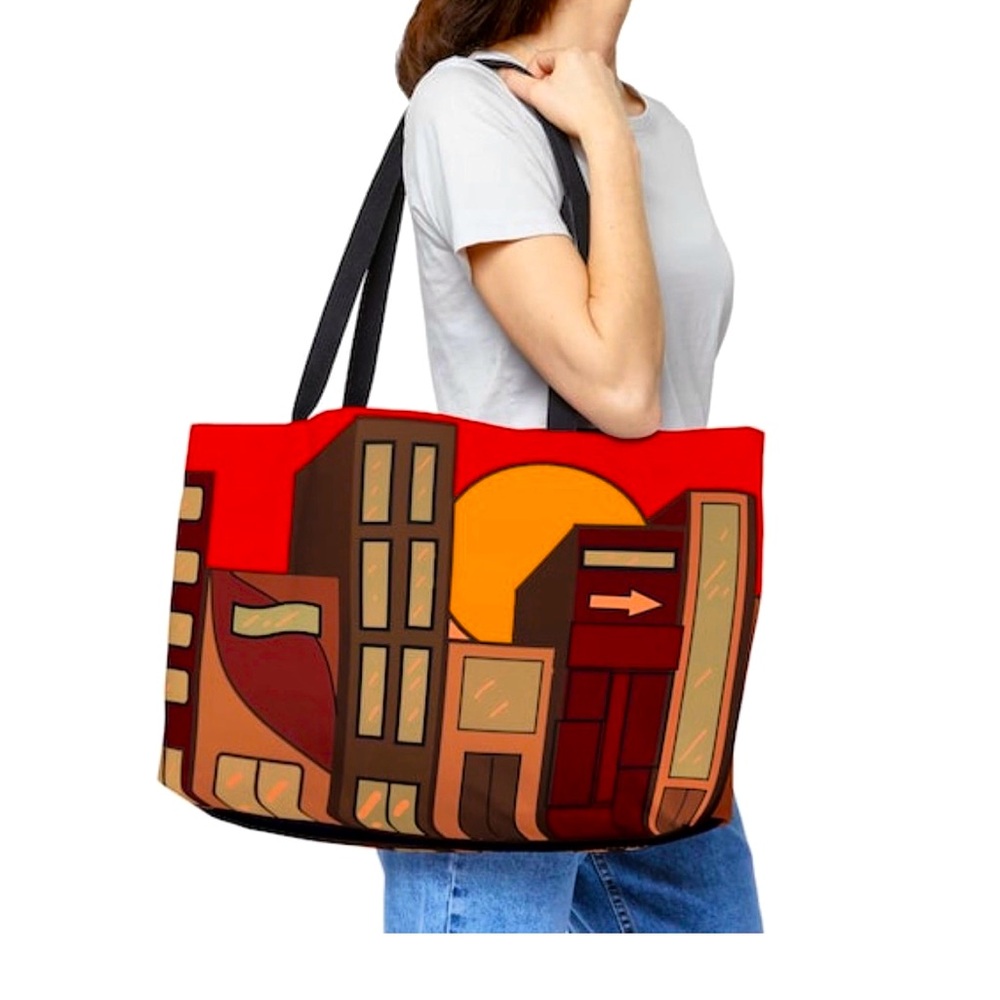 Custom Weekender Tote Bag
